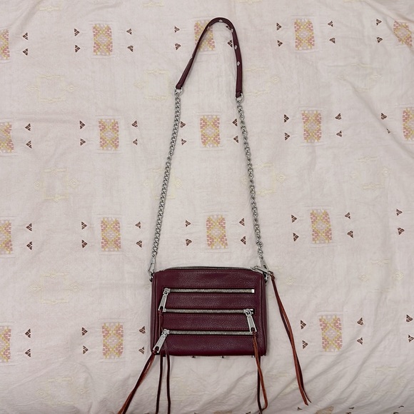 Rebecca Minkoff Maroon Purse - Picture 2 of 3